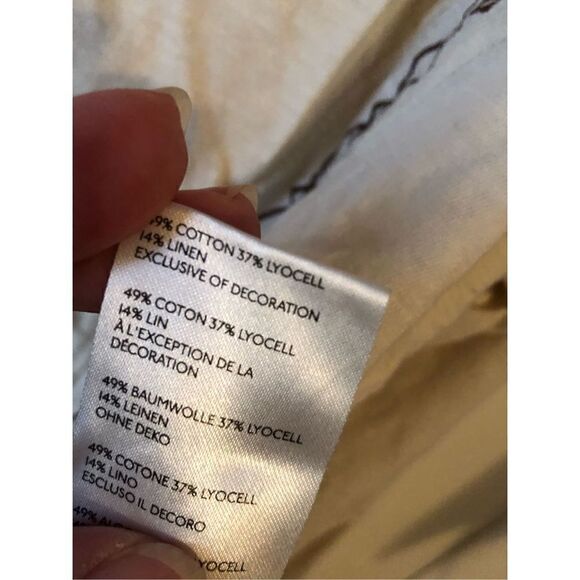 Free People LS Boho Crop Top L - Picture 12 of 12